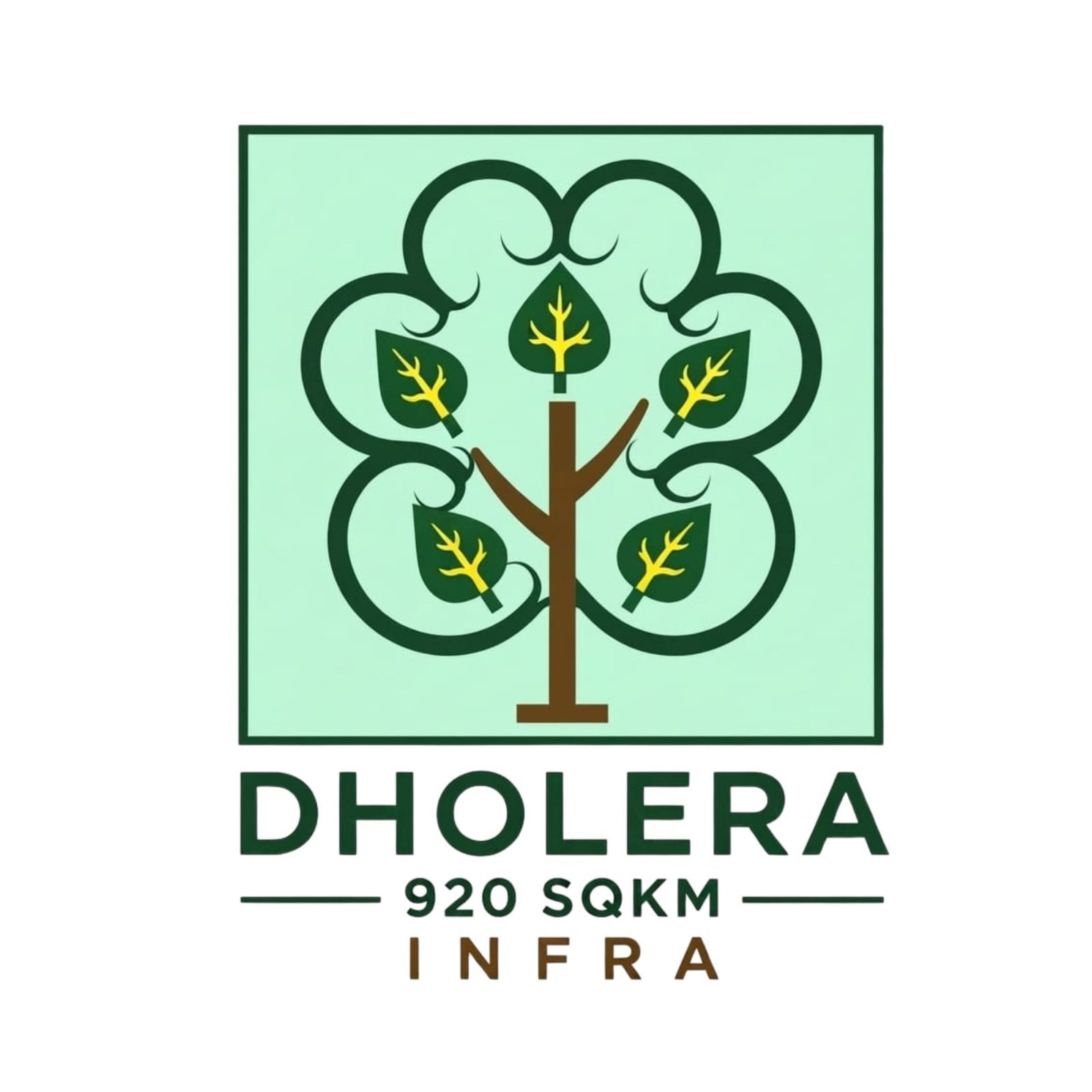Dholera 920 SQKM Infra Logo